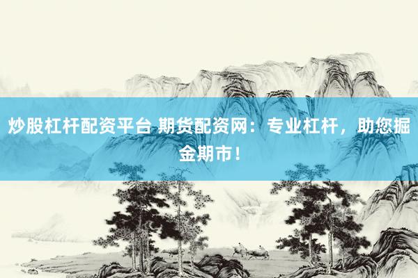 炒股杠杆配资平台 期货配资网：专业杠杆，助您掘金期市！