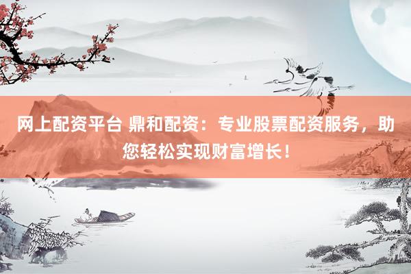 网上配资平台 鼎和配资：专业股票配资服务，助您轻松实现财富增长！